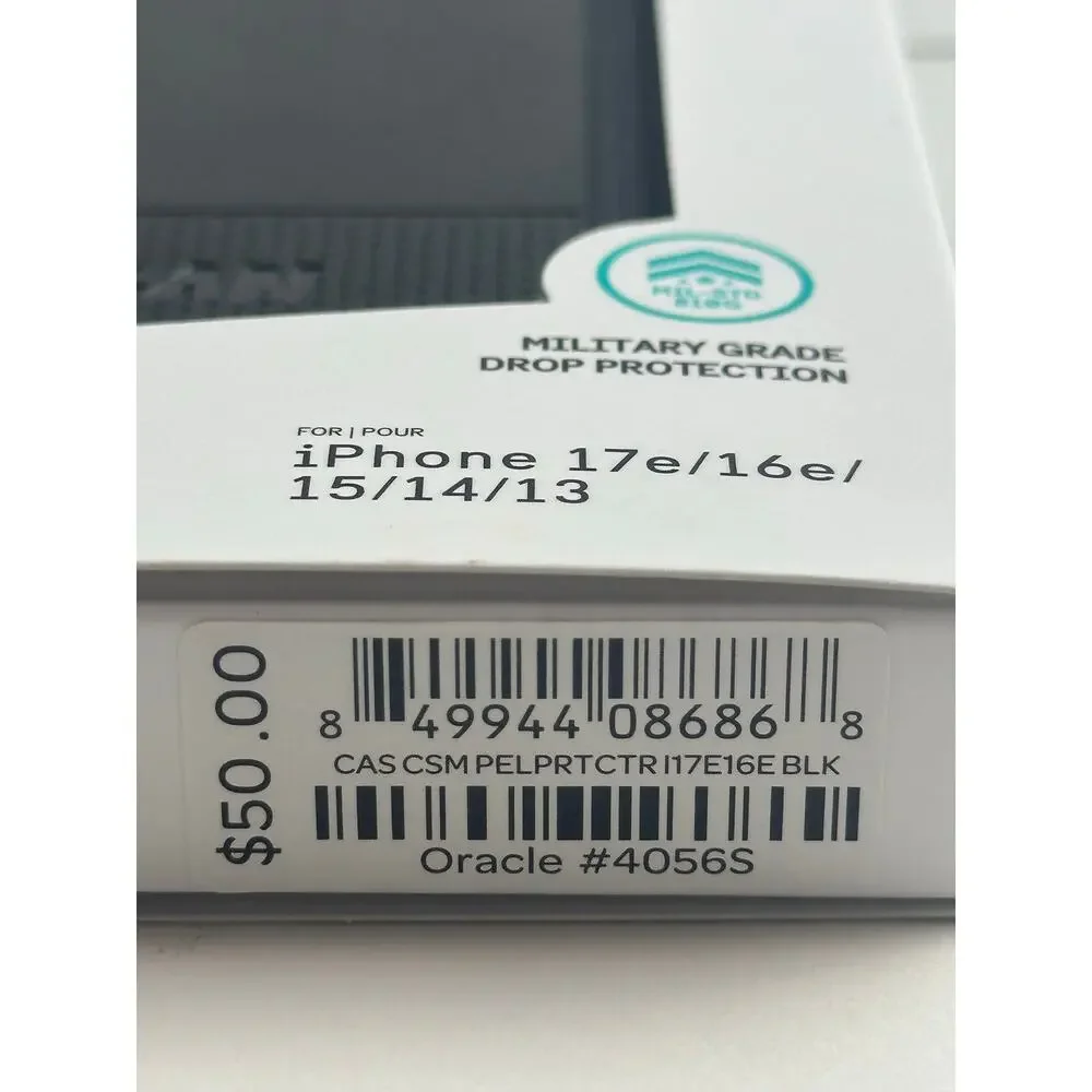 Pelican Protector Magnetic iPhone 17e/16e/15/14/13 Black MagSafe Case NWT